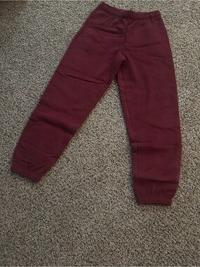 Brand new Ardene Maroon Fleece Jogger Pants